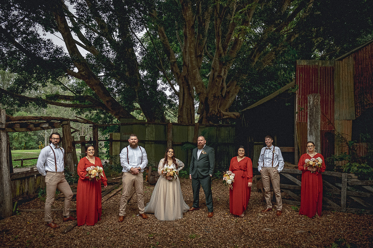 Gold Coast Hinterland Wedding photography